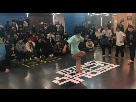 Rush, Soma, Heady vs Ghostwalk, Naughty1, Roo @ 2018 Seoul B-Boy Zone