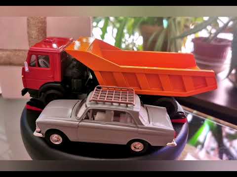 KAMAZ 5511 vs Moskvich 412