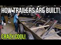 How Trailers Are Built ASMR For Men Factory Tour At Texas Pride Trailers