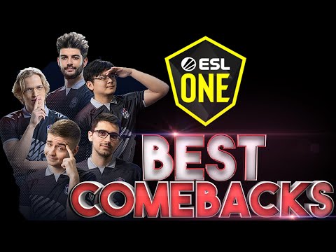 BEST & MOST EPIC Comebacks of ESL One Germany 2020 [Group Stage]