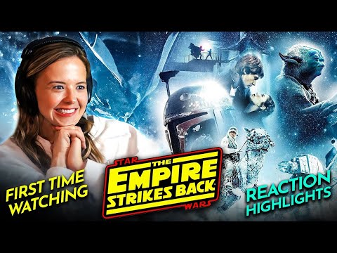 Mia fully invested in THE EMPIRE STRIKES BACK (1980) Movie Reaction FIRST TIME WATCHING [Reissue]