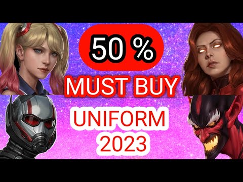 Uniform Buying Guide 2023 (50%) Discount - Marvel Future Fight