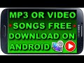 Mp3 Mp4 Song Download Kaise Kare How To Download Mp3 Mp4 Song