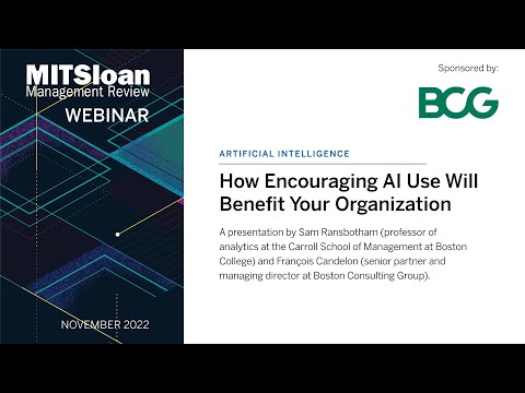 Webinar: How Encouraging AI Use Will Benefit Your Organization      