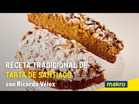 Receta tradicional de tarta de Santiago con Ricardo Vélez