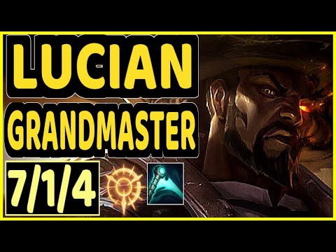 SARKIS (LUCIAN) - 7/1/4 KDA BOTTOM ADC GAMEPLAY - BR Ranked GRANDMASTER