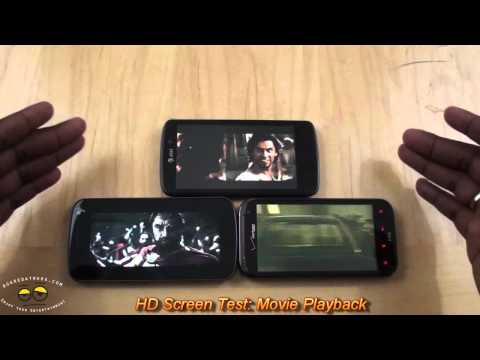 Best Smartphone HD Display: HTC Rezound vs. Galaxy Nexus vs. LG Nitro HD in 2011