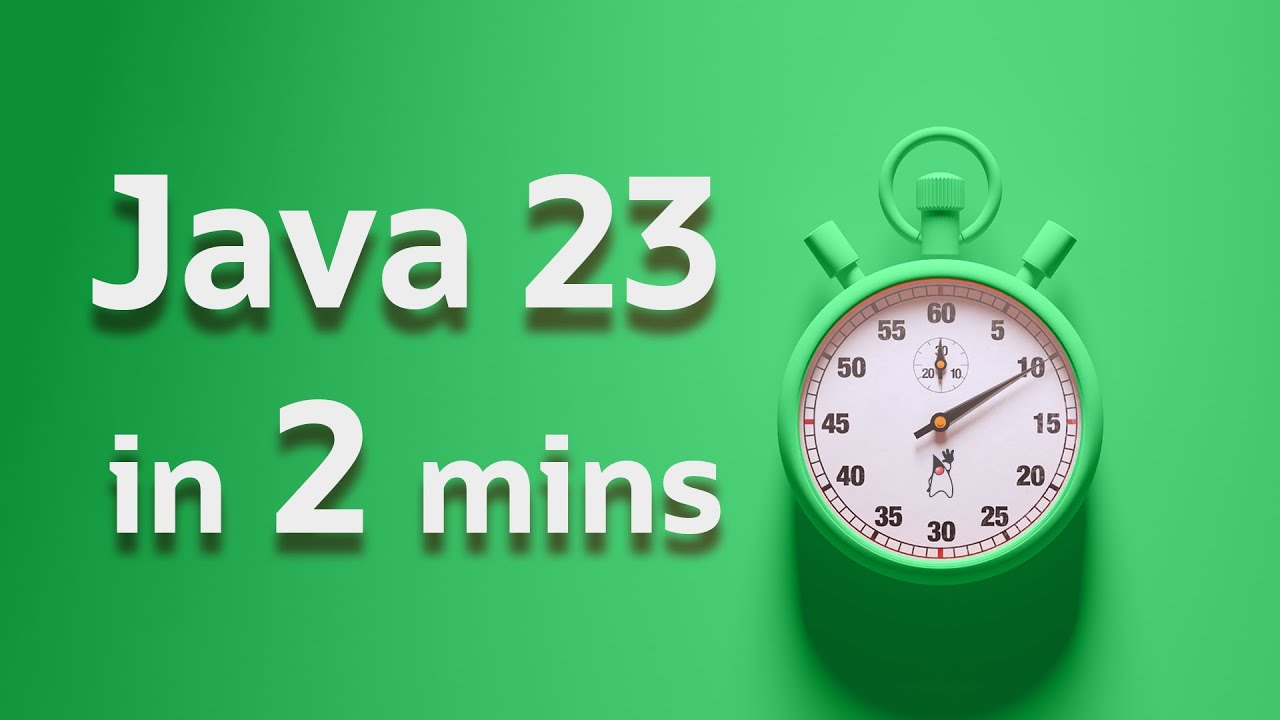 What’s New in Java 23 in 2 Minutes... More or Less - Sip of Java