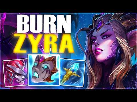 Insane Burn Damage Zyra Build! - League of Legends