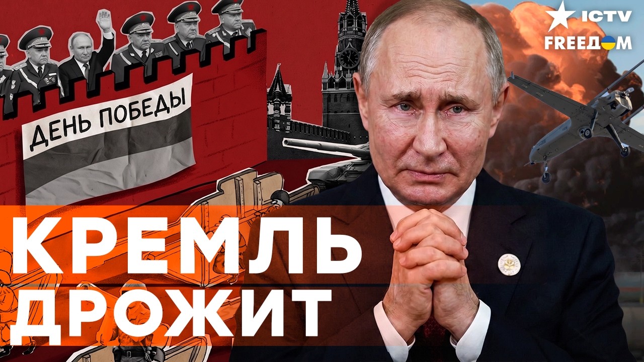 ПУТИН УМОЛЯЕТ О ТИШИНЕ! Диктатор просит Трампа спасти парад 9 мая. Дроны СБУ з
