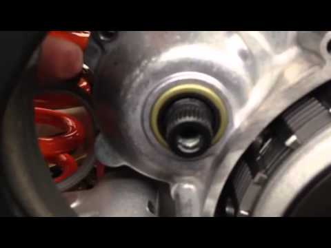 How to install a Slavens Mule KTM 250/300 primary gasket