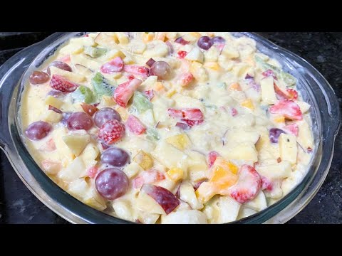 SALADA DE FRUTAS CREMOSA