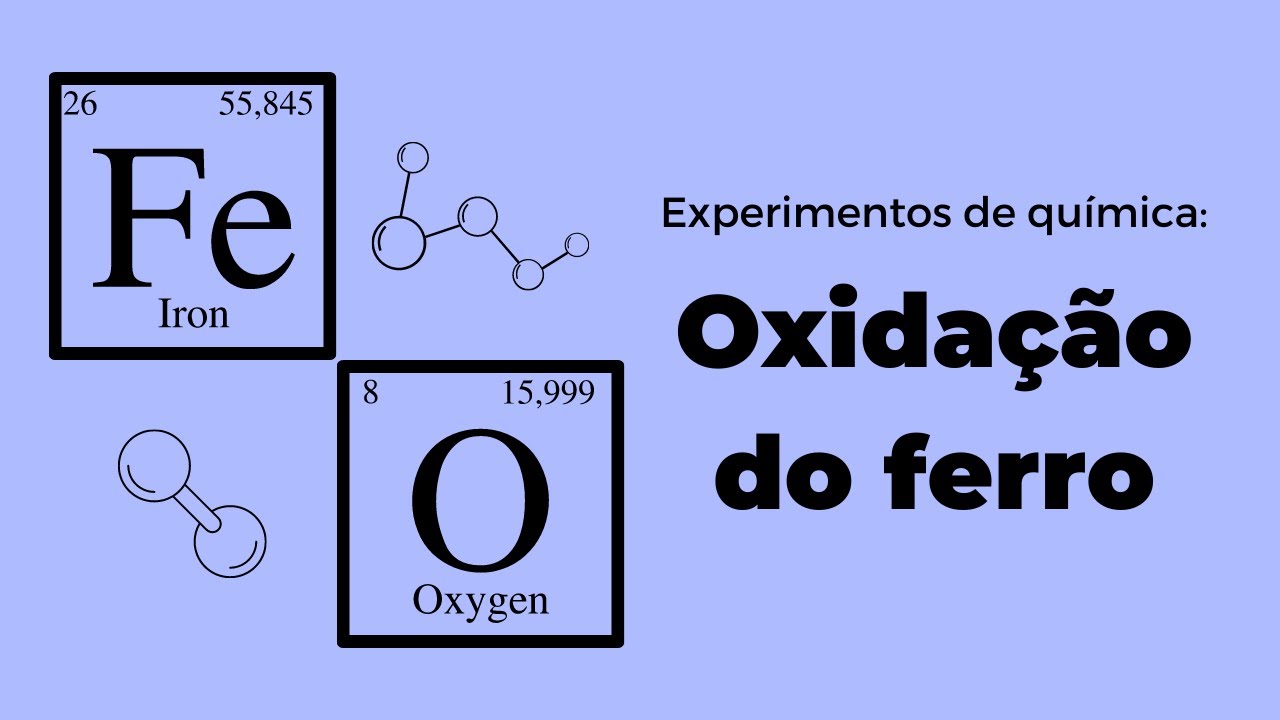 Experimentos de Química - Oxidação do Ferro