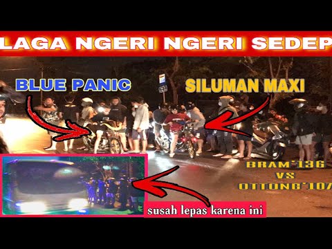 LAGA SUPER DUPER PANAS 🔥🔥 BLUE PANIC FT BRAM'136 vs SILUMAN MAXI FT OTTONG'107 benar benar panas
