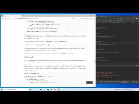 Flask Tutorial 10 Request Method
