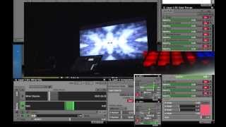 Video thumbnail for Live VDMX Visuals Demonstration (Multi-Cam) by Jay Jordan (John)