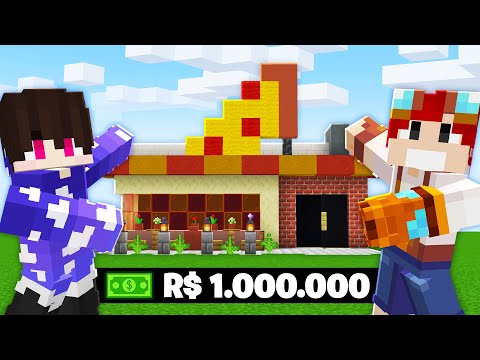 WE GOT RICH WITH A PIZZERIA IN MINECRAFT - Minecraft Fantasy Ep.14