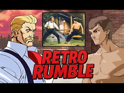 🔥[Retro Rumble-#001]: 💥 Eagle vs Fei-Long | Classic CAPCOM-Style Fight Remastered! Bruce Lee Tribute
