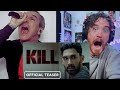 Kill (2024) Official Teaser Trailer - Lakshya, Tanya Maniktala REACTION!!