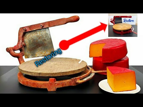 Destroy Cheese Wheel Cutter 1890 Restoretion Old is Gold