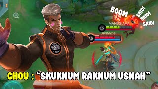 Download lagu Chou skuknum raknum usnah - SCRIPT SOUND SKILL HERO CHOU MOBILE LEGENDS by MuhRoab GM mp3