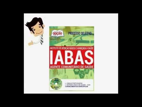 Apostila do Concurso IABAS 2016 - Agente Comunitário de Saúde