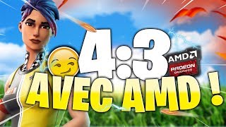 comment mettre fortnite en 4 3 avec amd 1600x1080 - comment installer fortnite rapidement