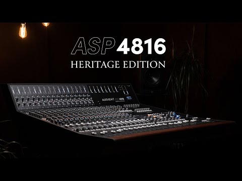 Audient ASP4816 Heritage Edition Feature Overview