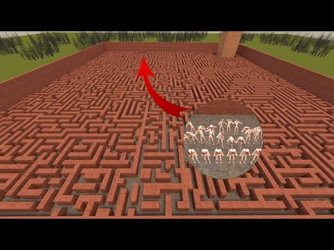 Never Go To Maze With SCP-096 In Garry's Mod