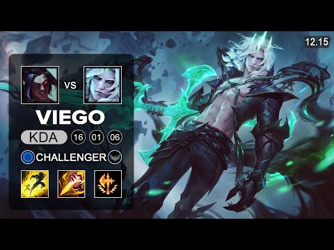 Viego vs Kayn Jungle - EUW Challenger - Patch 12.15 Season 12