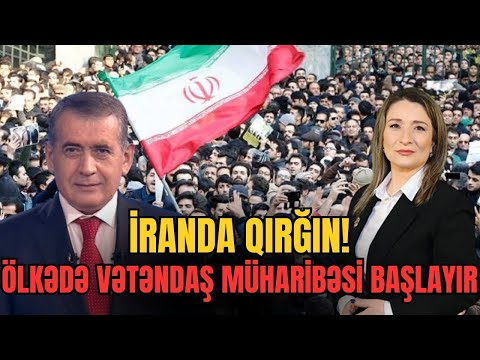 TƏCİLİ: İranda QIRĞIN! Ölkədə vətəndaş müharibəsi başlayır. Cahandar Bayoğlu ilə GÜNDƏM - LAF TV