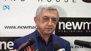 Էդ մարդը միգուցե ճիշտ է ասում և ինքն էլ ղեկավարում է 5-րդ շարասյունը. Սերժ Սարգսյան: Լրաբեր
