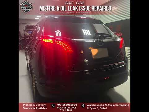 Thumbnail for Gac Gs5 Misfir & Oil Leak Issue Repaired #automotiveexpertise #metamechanics #carmaintenance by Fuel efficiency, Car, Vehicle