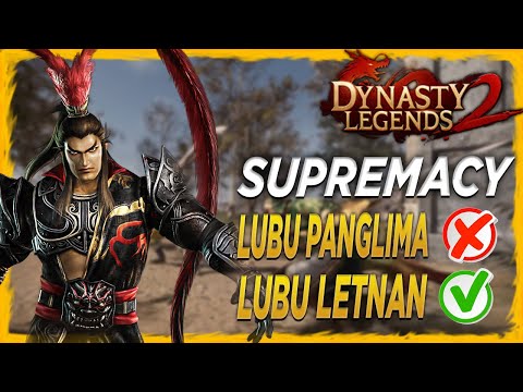 SUPREMASI TAPI LUBU JADI LETNAN ??!!! GILA !!! - Dynasty Legends 2