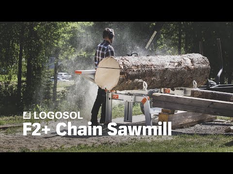 Logosol chain sawmill F2+ 4m & 2 x 0,5m extensions - Image 2