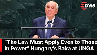 President Baka’s Full UNGA Speech: Ukraine,Democratic Renewal,EU, NATO,Hungary’s New Direction |AC1E