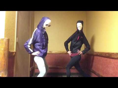 Mannequin Head Dance to Axel F by Crazy Frog