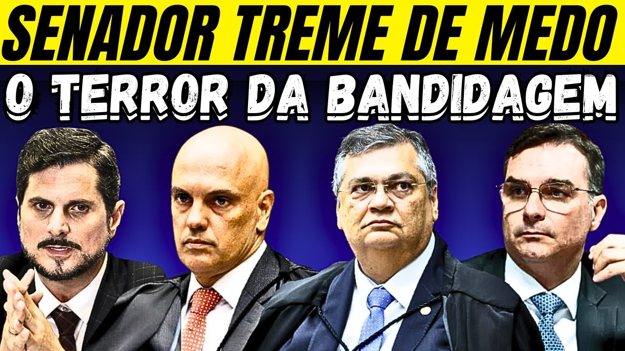 FLÁVIO CALADO ESTÁ COM MEDO DE FLÁVIO DINO & DO VAL DESESPERADO ATACA MORAES.