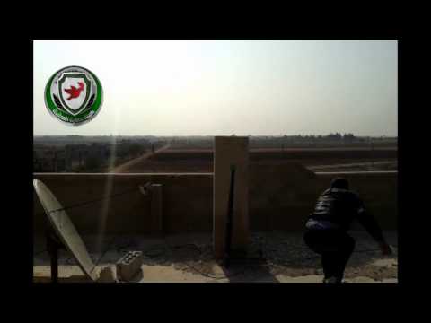 استهداف وتدمير دبابتيين على حاجز عتون في ريف حمص الشمالي من قبل لواء معاوية بن أبي سفيان بالاشتراك مع كتائب المعتصم بالله