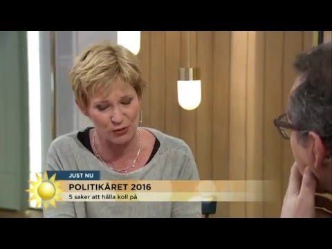 Politikeråret 2016 - 5 saker att hålla koll på - Nyhetsmorgon (TV4)