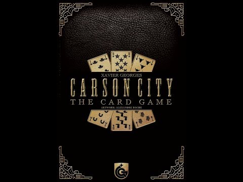 Dad vs Daughter - Carson City The Card Game - Unboxing