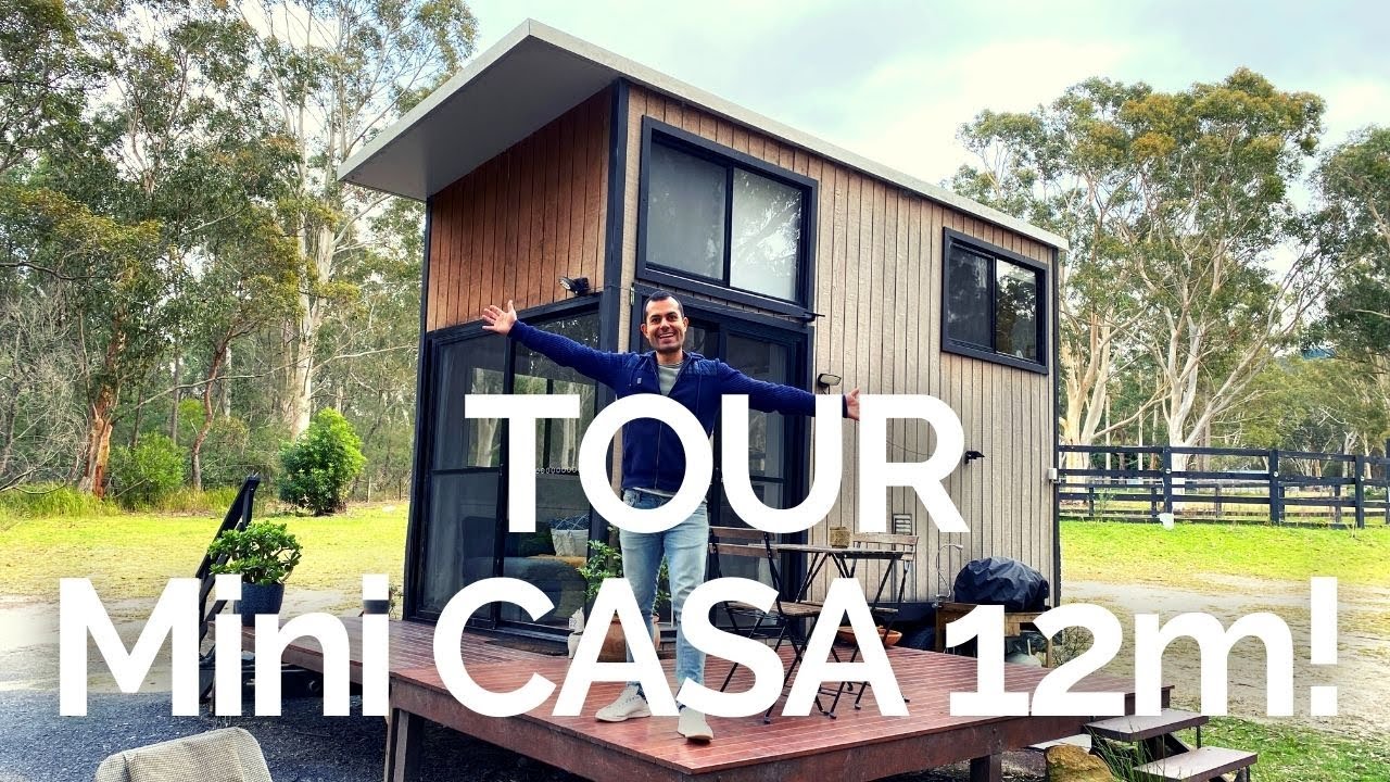 Tour MINI CASA De 12 METROS CUADRADOS! (Tiny House) 😱🏡🌎 - MINIMALISMO