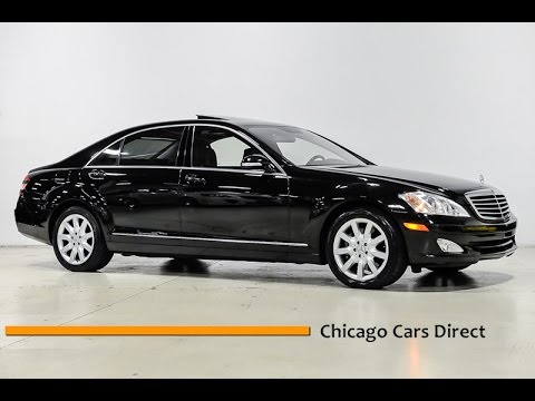 Chicago Cars Direct Reviews Presents a 2007 Mercedes-Benz S-Class S500 4Matic - WDDNG86X77A128797