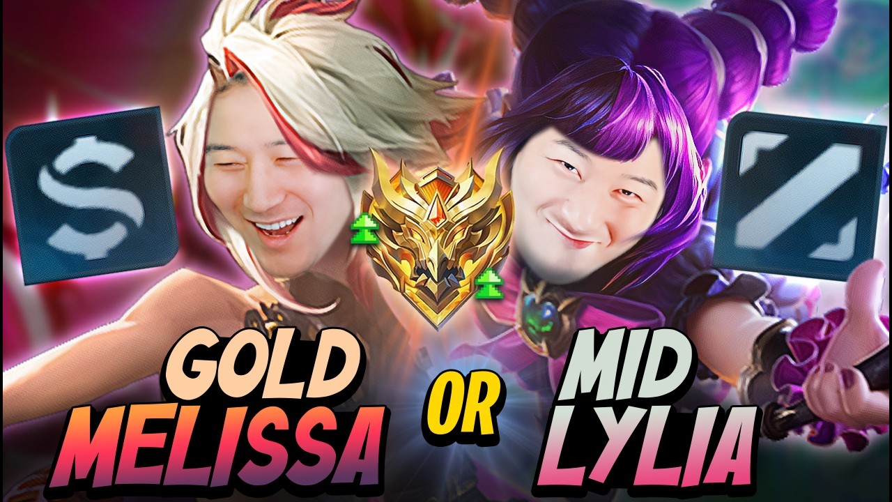 Which lane is better for me to grind rank, Gold Melisa or Mid Lylia? | Mobile Legends
