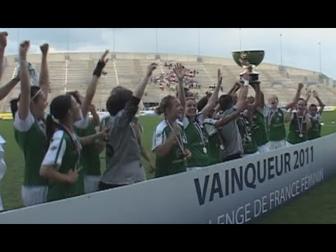 Victoire de l'ASSE Féminines au Challenge de France - Reportage de 2011