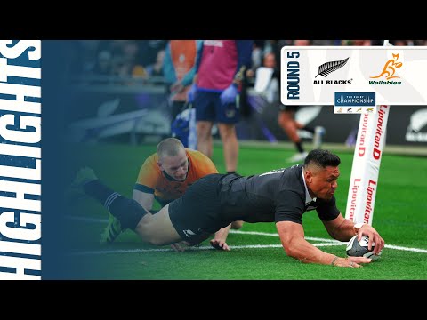 NEW ZEALAND v AUSTRALIA | The Rugby Championship 2025 | Round 5