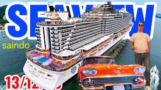 MSC SEAVIEW navio 13/12/25 ‎⁨@cruzeiros2025⁩ saindo cruzeiro #cruzeiro #google #cruiseship cabine