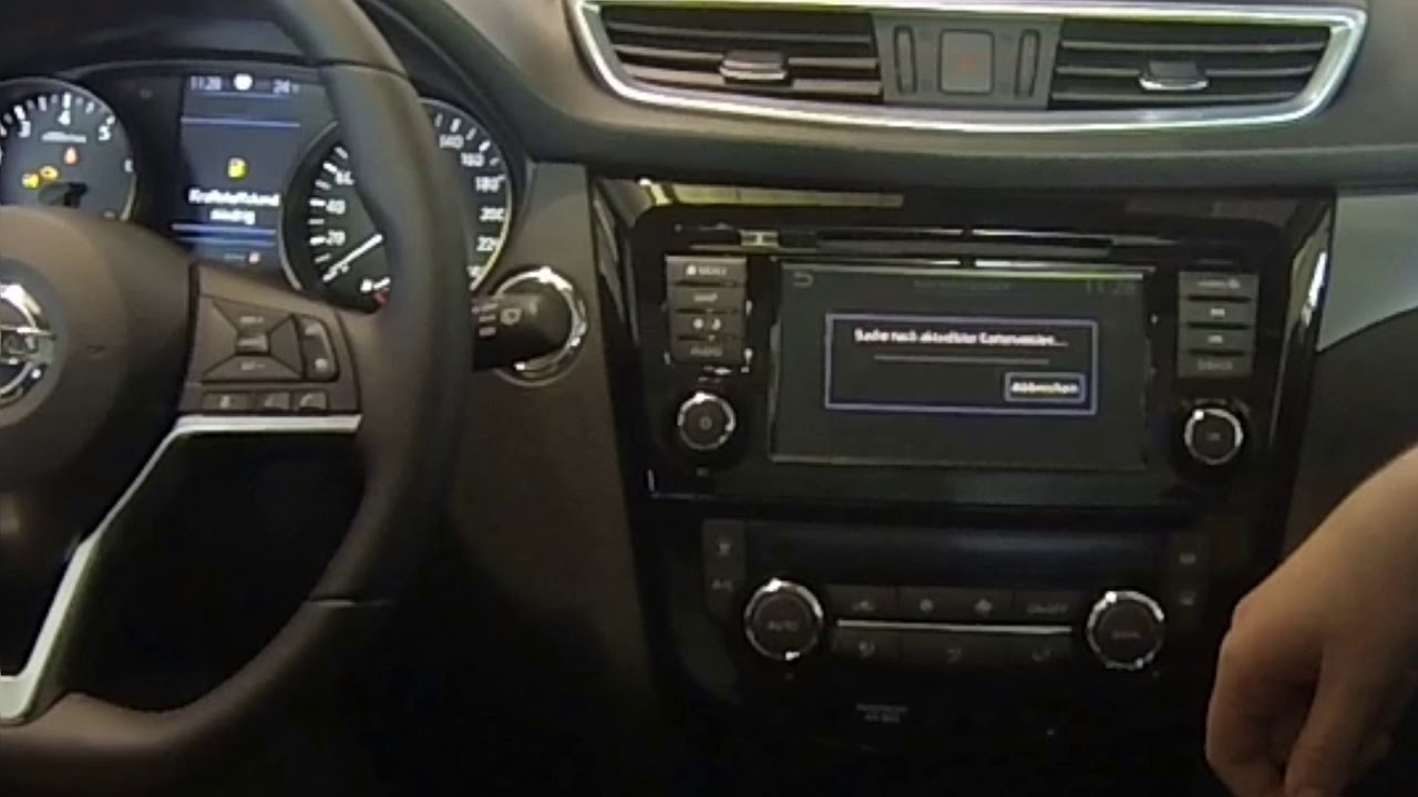 Kartenupdate Nissan Qashqai