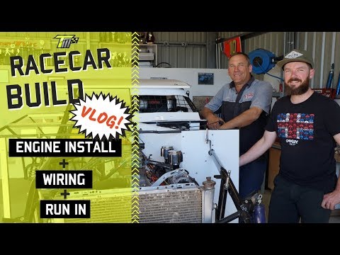 Racecar Build VLOG! - Engine Install + Wiring + Run In | AMCA Nationals