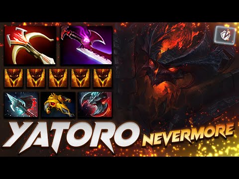 Yatoro Shadow Fiend Nevermore - Dota 2 Pro Gameplay [Watch & Learn]